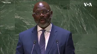 Liberia President George Weah Addresses 78th UNGA