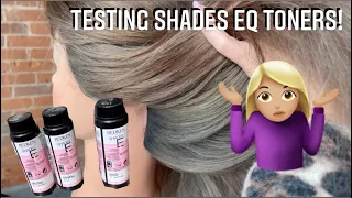 Testing Redken Shades EQ Toners!