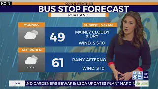 Weather forecast: Rainy Tuesday on tap in Portland