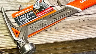 Titanium Hammers Better ? Testing Vanquish 11 Oz Titanium Framing Hammer - #0536