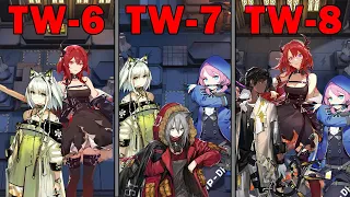 [Arknights]【TW-6, TW-7, TW-8】2/3/3 Operators Trust Farm