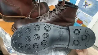 Замена подошвы на ботинках Beckman  Red Wing Beckman Boots Resole