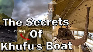 Khufu's Sacred Boat Secrets- Moved to New Museum - A Flying Ship? Alien knowledge for ship building?