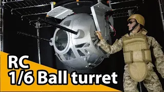 1/6ラジコンのボールターレットを作ってみた　RC ball turret