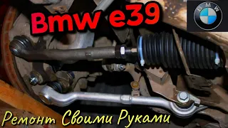 Как СНЯТЬ ПРЯМОЙ РЫЧАГ ПЕРЕДНЕЙ ПОДВЕСКИ БМВ е39.ЗАМЕНА ПЫЛЬНИКА ШАРОВОЙ ОПОРЫ.