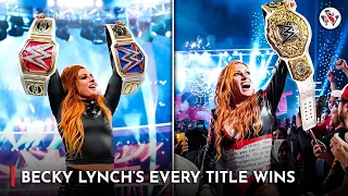 Becky Lynch's Every Championship  Wins in WWE 2016 - 2024 | Becky Lynch's all title Wins