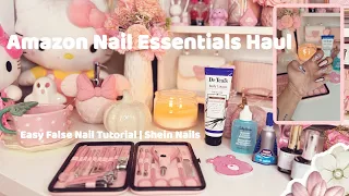 Amazon Nail Must Haves | Press On Nail Tutorial ✨🌸