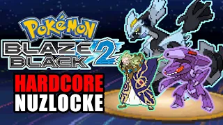 Pokémon Blaze Black 2 ULTRA Hardcore Nuzlocke (Challenge Mode, No EV, No items, No overleveling) 1/2