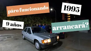 Arrancará este Mercedes 190 que paró funcionando en 2015 | Barn find Mercedes 190