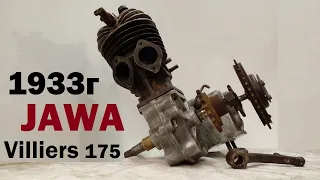 Первая Двухтактная Ява | JAWA Villiers 175 Устройство и История |