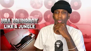 WHAT IS HE ON?! NBA Youngboy - Like A Jungle (Out Numbered) REACTION