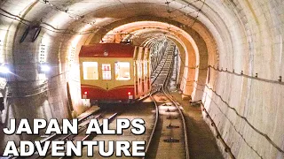 Japan Alps Adventure! Taking Japan's Highest Railway from Nagano to Toyama | Japan Travel