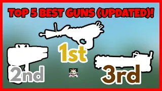 UPDATED! Top 5 best guns - SharkBite (Roblox)!