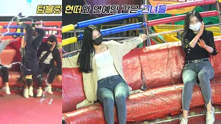 텀블링 (여성최초)현떠와 연예인 같은 그녀들! K-WOLMIDO DISCO PANG PANG 💙#디스코팡팡💙 #디스코팡팡 #koreanculture #879