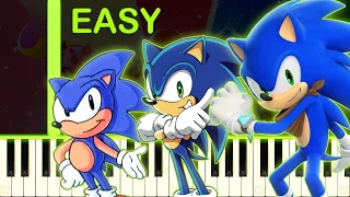 ALL Sonic Cartoons Theme Songs On Piano