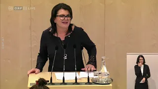 2018 10 18 Nationalratssondersitzung 17 Elisabeth Pfurtscheller ÖVP