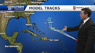 Lee a powerful category 5 hurricane