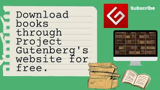 How to Download  Free Books from Project Gutenberg | Read  Books From Online Library??