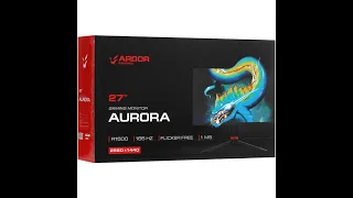 Бюджетный игровой монитор ARDOR GAMING AURORA AQ27H3  2k 165Гц из ДНС DNS