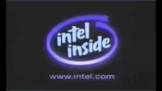 Intel Inside 1998 Logo Colourful Effects