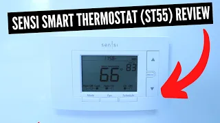 Sensi Smart Thermostat Review ST55