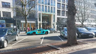 Supercars in Düsseldorf capristo f8 avi svj gintani pink m3 sf90 Spider