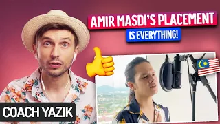 YAZIK reacts to HERE'S YOUR PERFECT - Amir Masdi