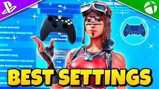 NEW BEST Controller SETTINGS + Sensitivity in Chapter 5 (Fortnite Tutorial)