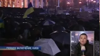 Сегодня киевляне вновь собрались на Евромайдан