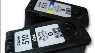 Заправляем картриджи струйного принтера.  Canon MP 250 и его модификации. PG510 PG512 и CL511 CL513