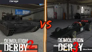 Tank vs formula to Demolition derby 2 3