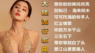 2024中国大陸流行歌曲 不能不听的50首精选歌【動態歌詞Lyrics】2024好听的流行歌曲 💖 想你的时候问月亮, 別知己 - 海来阿木, 可可托海的牧羊人, 红尘情歌, 你的万水千山...