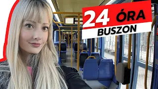 🤯24 ÓRA BUSZON❗️ | #tiktok #fanniburjan