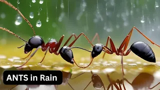 How Do Ants Survive in Rain