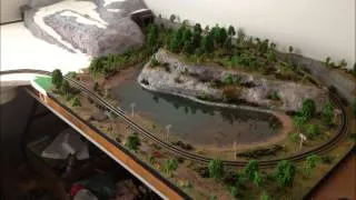 One year of N scale model railroading!