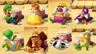 Super Mario Party - All Lose Animations