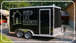 Full Build | Cargo Trailer Camper Conversion | Solo Build