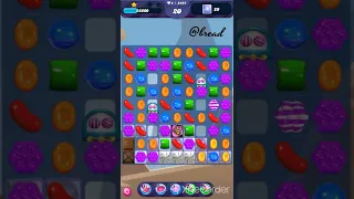 Nightmarishly Hard Level #2497 #candycrushsuperhardlevel #nightmarishlyhardlevel