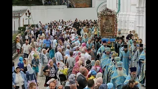 Крестный ход к памятнику Божией Матери. 30.07.17г.