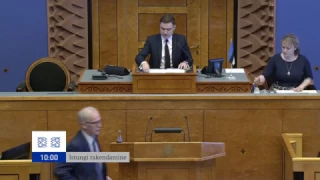 Riigikogu istung, 9. märts 2017