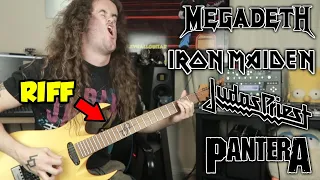 Top 10 Most Famous METAL Riffs Of All Time