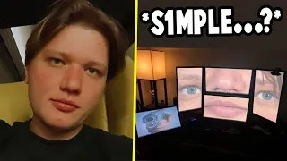 S1MPLE JUST LEAKED HIS NEW 200 IQ SETUP!? Best Highlights CSGO