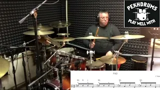 Drums - Fill  16- with flam