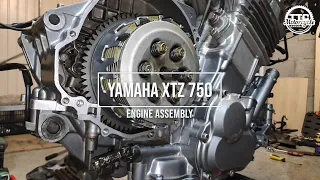 YAMAHA XTZ 750 - Assemblage moteur / Engine Assembly