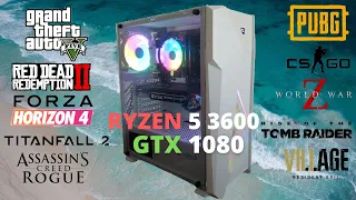 Ryzen 5 3600 Gtx 1080 Gametest