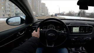 2016 Kia Sorento Prime 2.0 CRDI 186HP POV TEST DRIVE