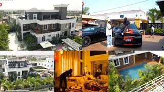 Nhyiraba Kojo’s 9-bedroom Mansion is 100% Complete And It Looks Like Palace…Zionfelix Went On A Tour