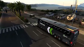 Euro Truck Simulator 2 Bus trip to Bastia with SETRA 517 HDH TopClass (final)