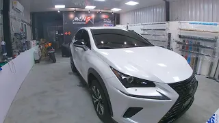 [LEXUS NX200 300 300h 曜黑 頂級透明犀牛皮防護] 汽車包膜 推薦 曼司車體包膜 新竹汽車包膜推薦 MEN'S WRAP STUDIO 彩貼設計 藝術包膜 犀牛皮