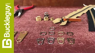 Attaching Zipper Pullers for Custom Bags, Purses & Leather Goods